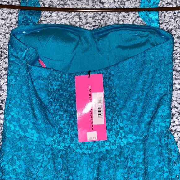 NWT Betsey Johnson halter lace dress 8 - Picture 2 of 3